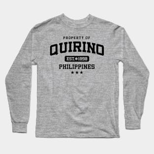 Quirino - Property of the Philippines Shirt Long Sleeve T-Shirt